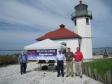 WSARC at the Alki Point Lighthouse, West Seattle, Washington