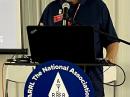 ARRL President Rick Roderick, K5UR, addressed the Membership Forum at 2022 Hamvention.