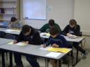 A room full of test takers in Rolla, Missouri. [Joe Counsil, K0OG, photo]