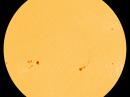 Sunspots AR3181, 82 and 84 all pose a threat for X-class solar flares. [Photo courtesy of NASA SDO/HMI]